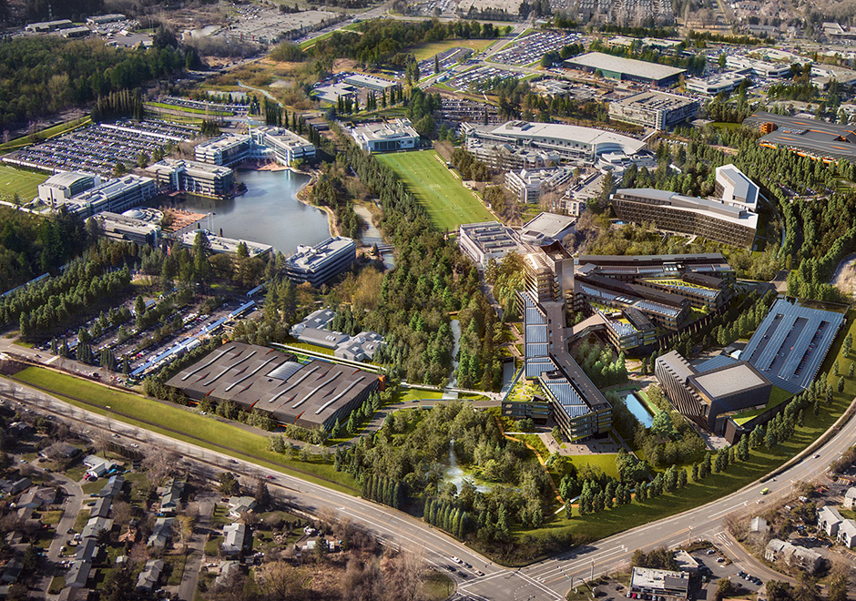 Here's What The Newly Expanded Nike World Headquarters Will Look Like In 2018