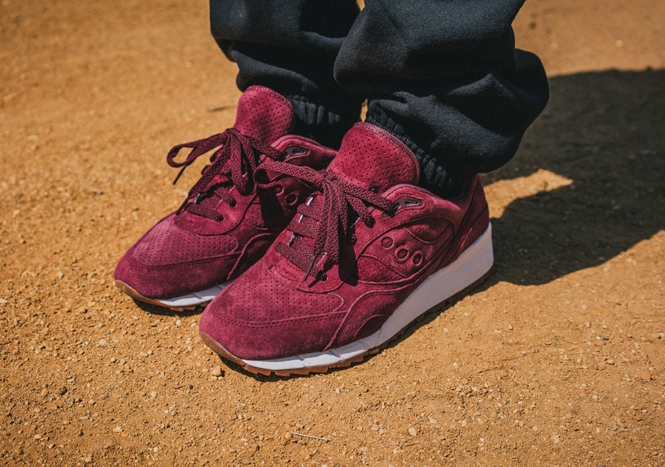 Packer Exclusive Saucony Shadow 6000 Burgundy 2