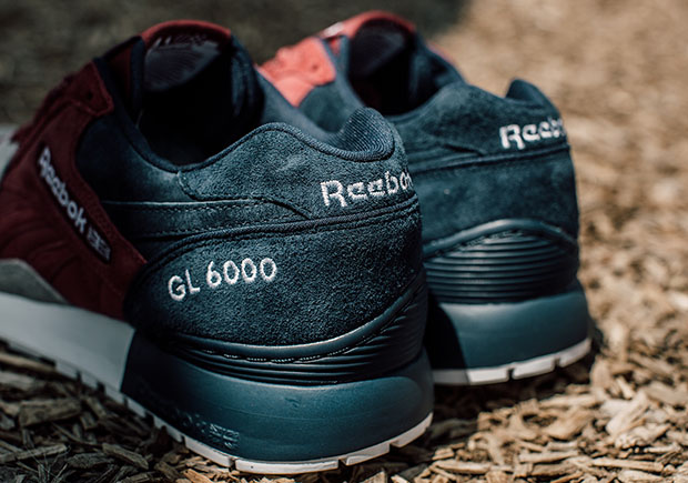 Reebok Gl 6000 Seaside Red Grey Blue 5