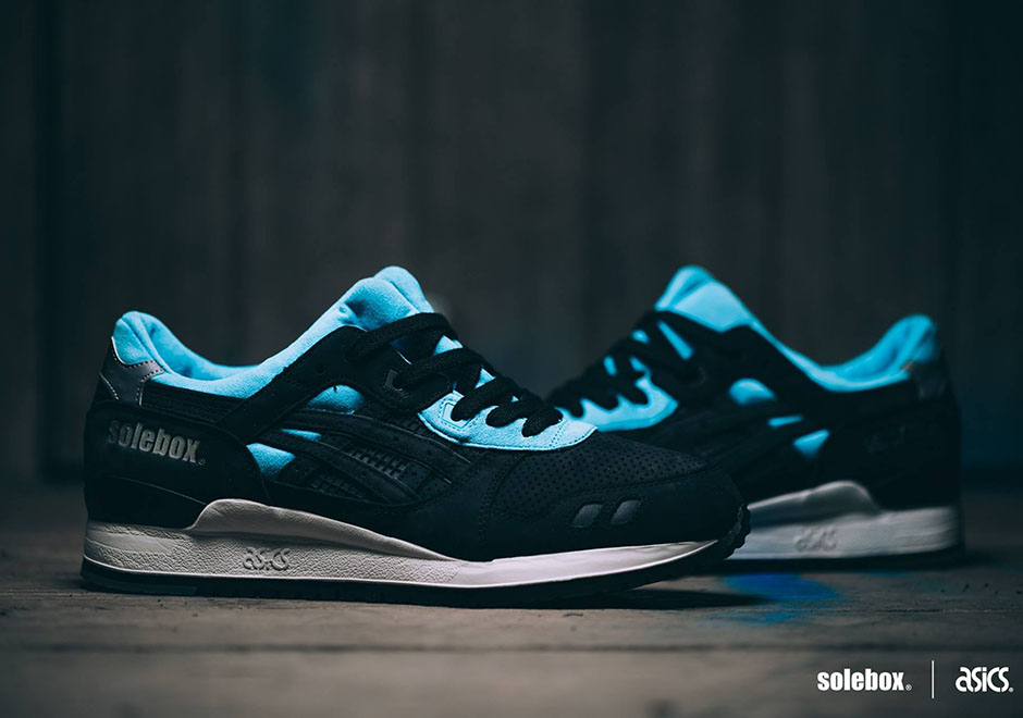 Solebox Asics Gel Lyte Iii Blue Carpenter Bee 4