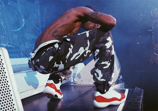 Travis Scott Already Has The Air Jordan 11 Low “Varsity Red”