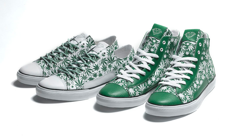 Weed Sneakers Diamond Supply