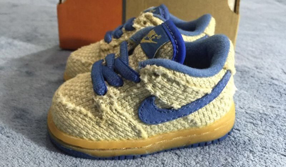 Weed Sneakers Nike Sb Dunk Hemp 2004 Baby