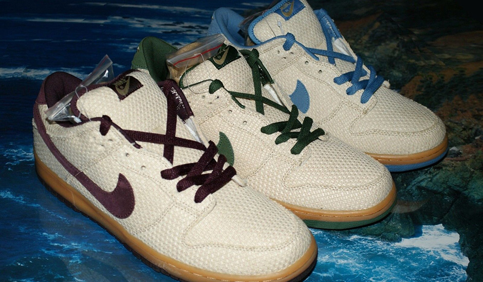 Weed Sneakers Nike Sb Dunk Hemp 2004