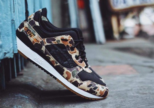 atmos Brings Duck Camo Prints To The ASICS GEL-Lyte III