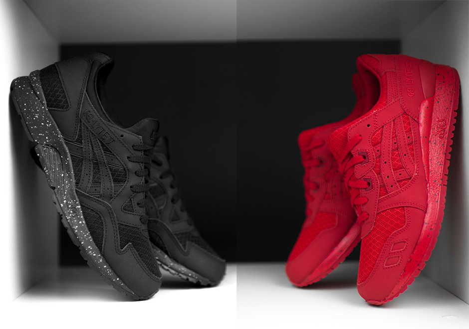 Asics Gel Lyte Love Hate Black Red