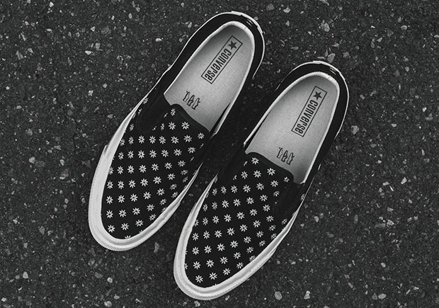 Converse Deckstar 67 Slip Black May Flowers 5
