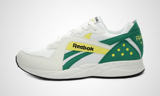 Reebok Pyro White Green Yellow V68691 1