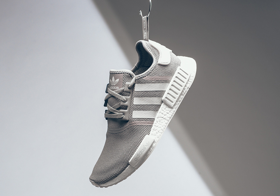 Adidas Nmd R1 Grey White 02