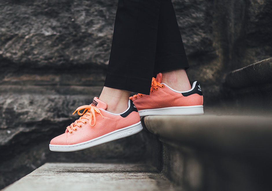 Adidas Stan Smith Salmon Canvas 5