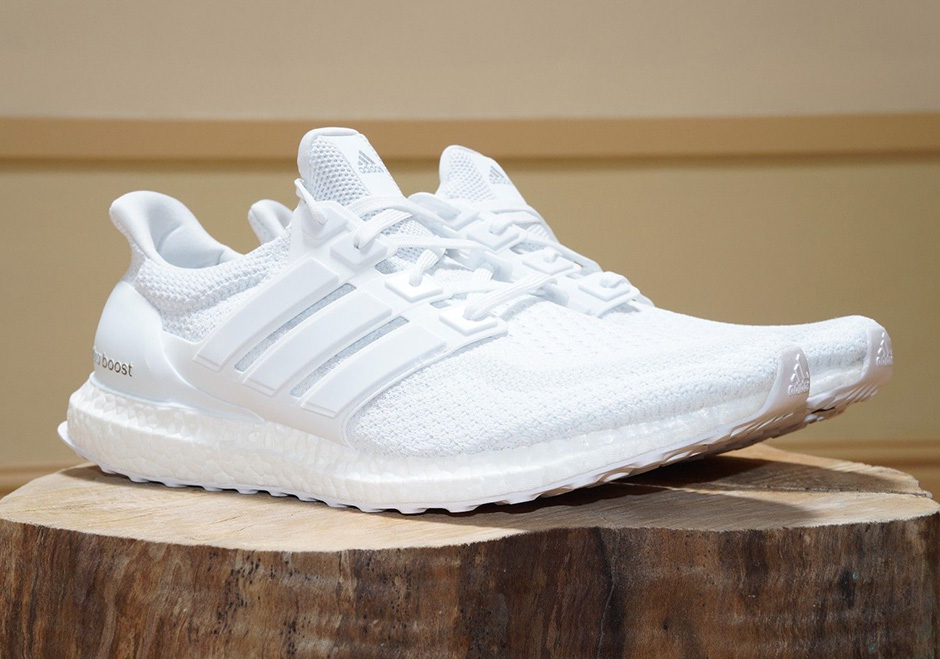 Adidas Ultra Boost Triple White Restock Ebay 03