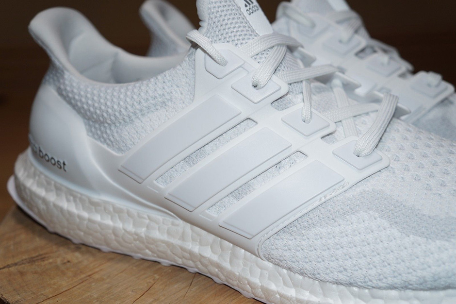 Adidas Ultra Boost Triple White Restock Ebay 07
