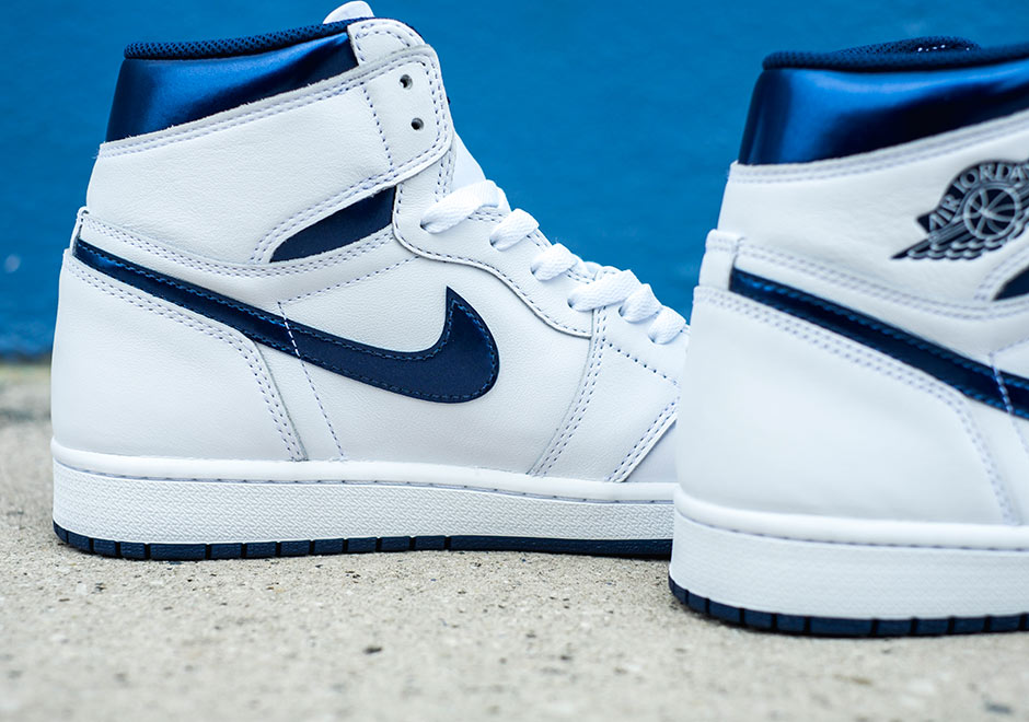 Air Jordan 1 High Og White Navy Release Details 1