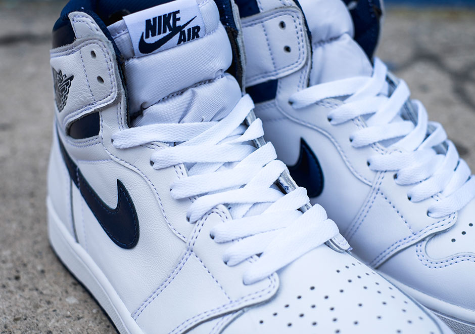 Air Jordan 1 High Og White Navy Release Details 9