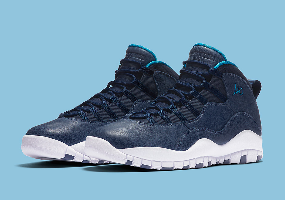 Air Jordan 10 City Pack Chicago Los Angeles Release Date 09