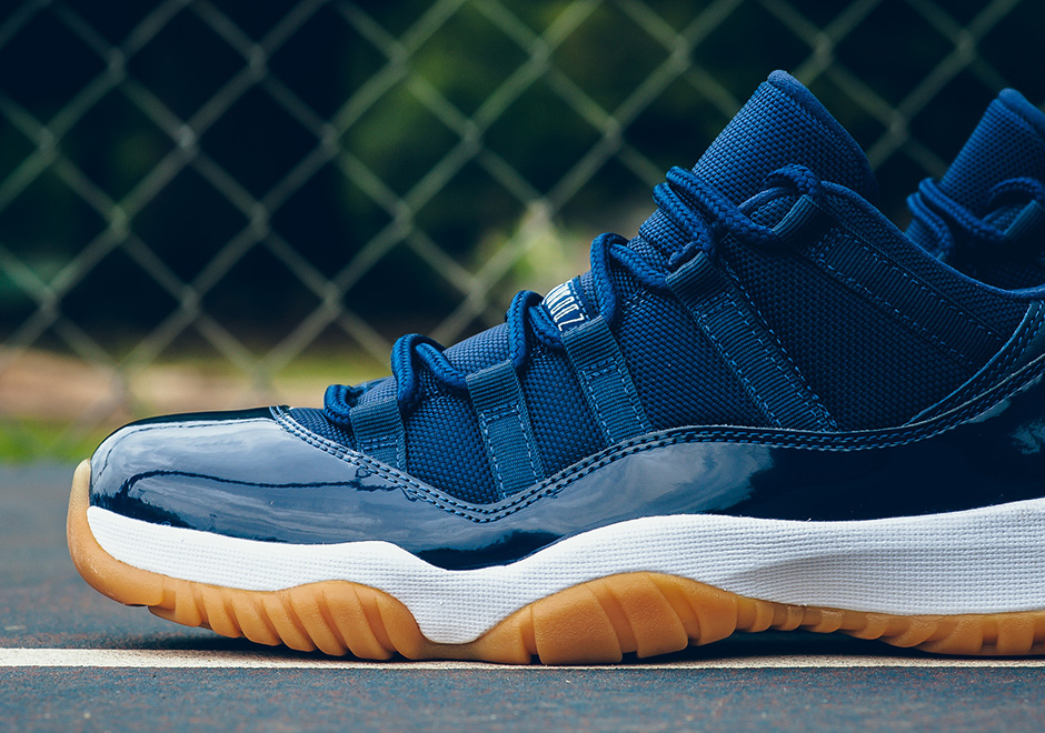 Air Jordan 11 Low Midnight Navy Gum Release Details 04