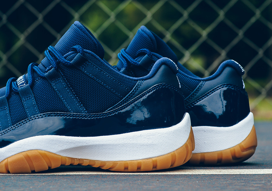 Air Jordan 11 Low Midnight Navy Gum Release Details 05