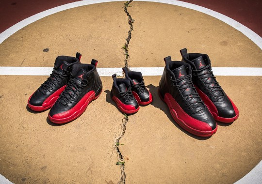 The Air Jordan 12 “Flu Game” Releases For The Full Family Tomorrow