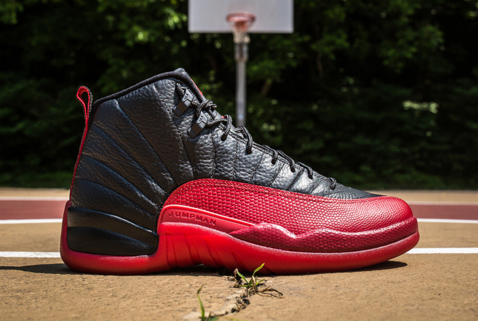 Air Jordan 12 Flu Game Family Size Run Details 02