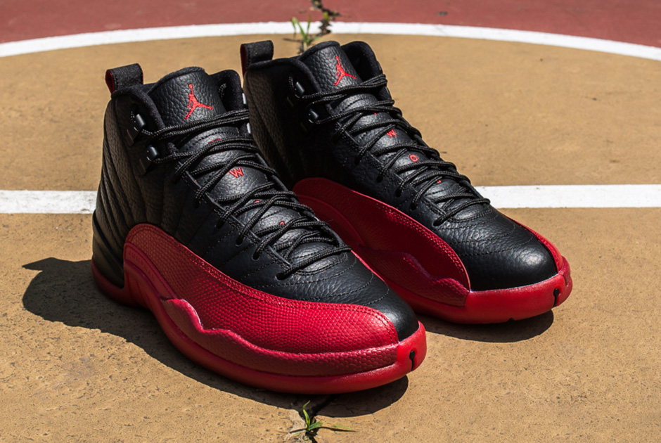 Air Jordan 12 Flu Game Family Size Run Details 03