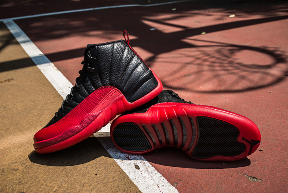 Air Jordan 12 Flu Game Family Size Run Details 05