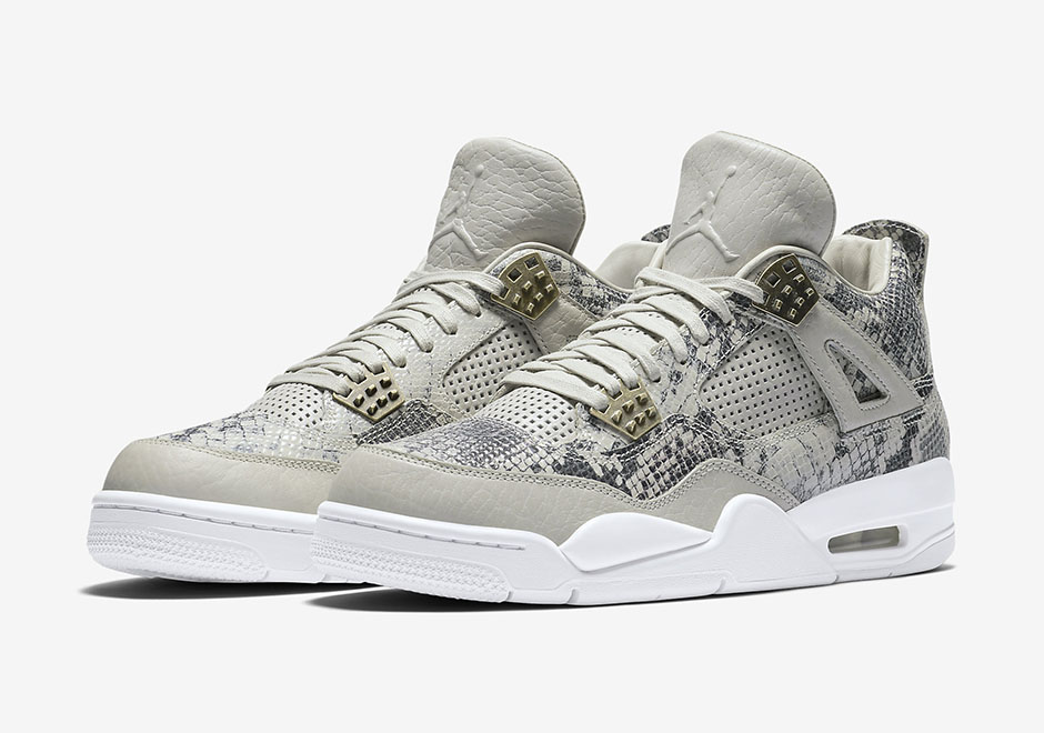 Air Jordan 4 Pinnacle Snakeskin Official 1