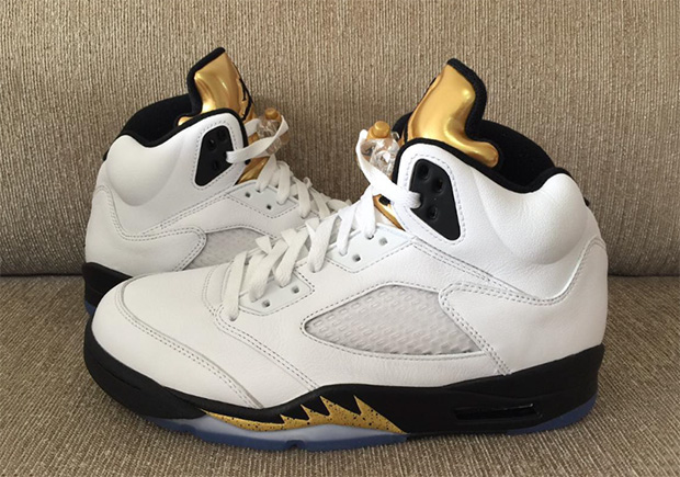 A Detailed Look At The Air Jordan 5 "Gold Tongue"