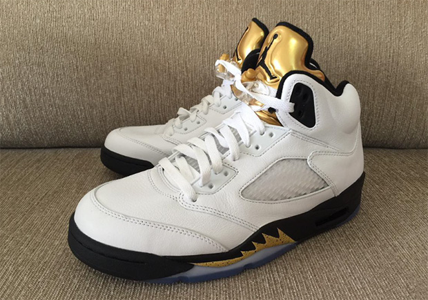 Air Jordan 5 Gold Tongue Details 02