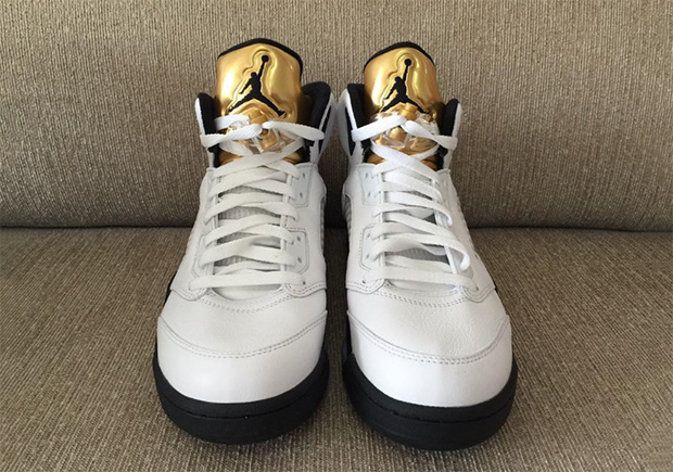 Air Jordan 5 Gold Tongue Details 03