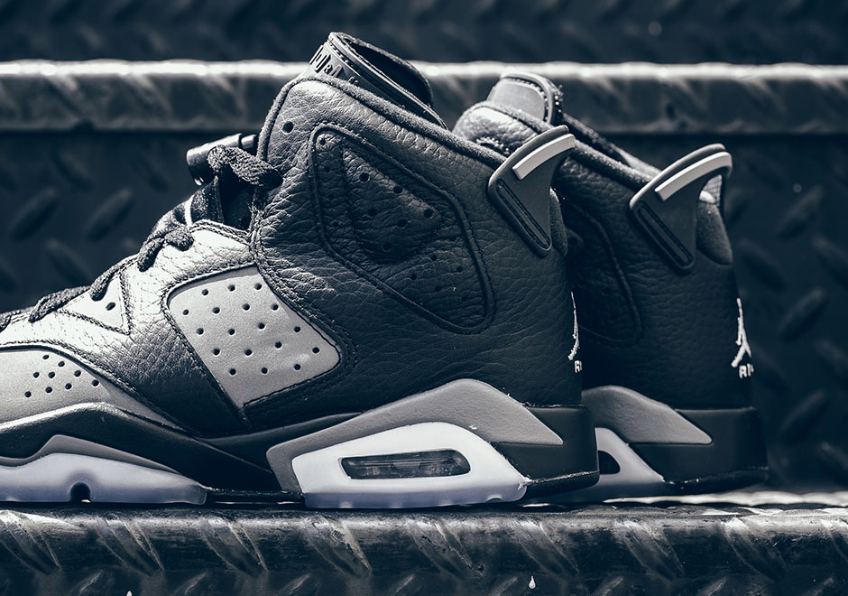 Air Jordan 6 Gs Cool Grey Black 3