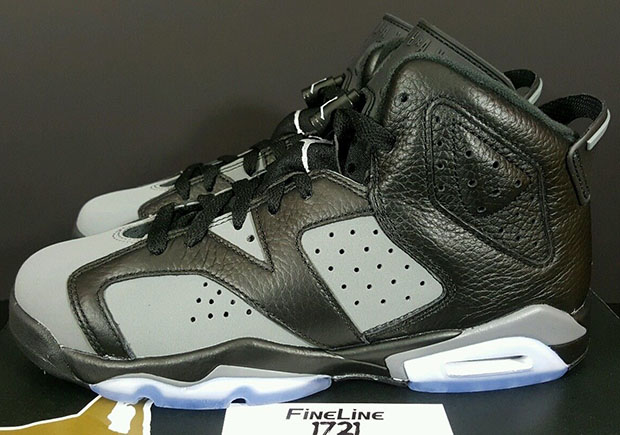 Air Jordan 6 Gs Cool Grey Detailed Look 2