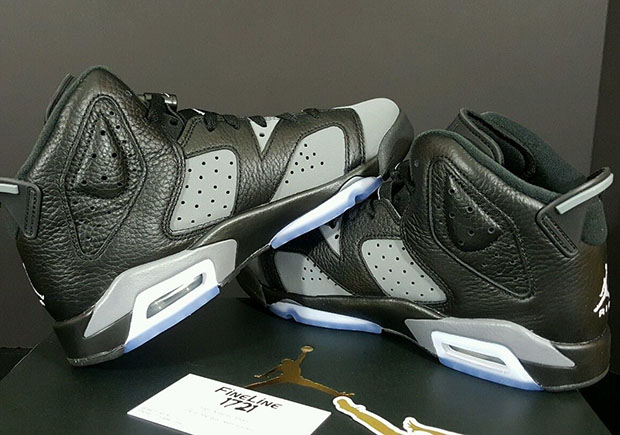 Air Jordan 6 Gs Cool Grey Detailed Look 3