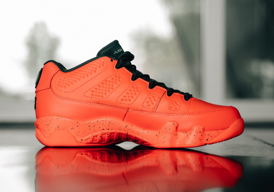 Air Jordan 9 Low Bright Mango Release Details 02