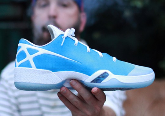 Dank Customs Converts The Air Jordan XXX Into a Low-Top “UNC” Colorway