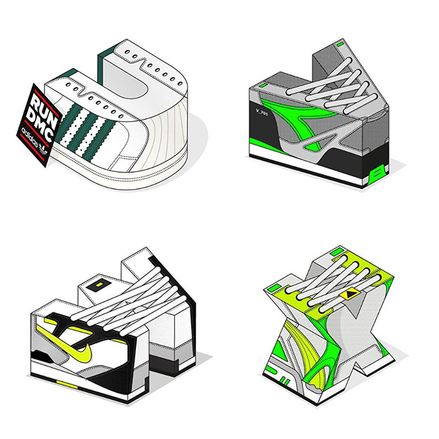 Artist Creates Sneaker Alphabet 08