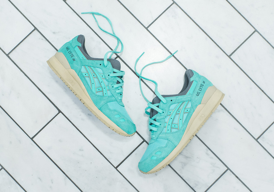 Asics Gel Lyte Iii Cockatoo Green Kithstrike 1