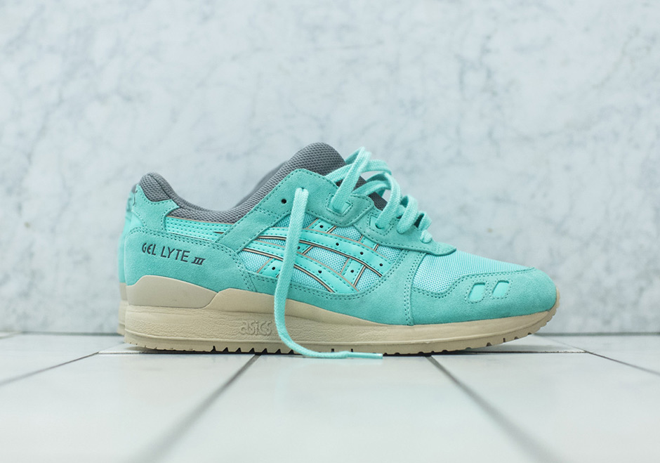 Asics Gel Lyte Iii Cockatoo Green Kithstrike 2