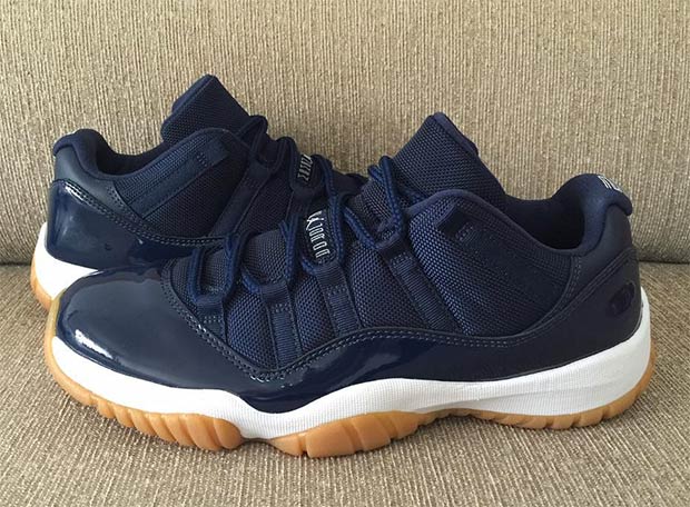 Jordan 11 Low Navy Gum Release Date