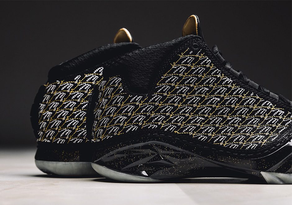 Jordan 23 Black Gold Trophy Room 3 1