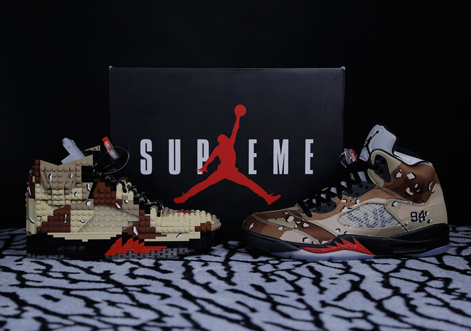 Jordan 5 Supreme Logo 1