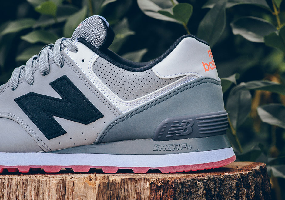 New Balance 574 State Fair Pack Grey Orange 3