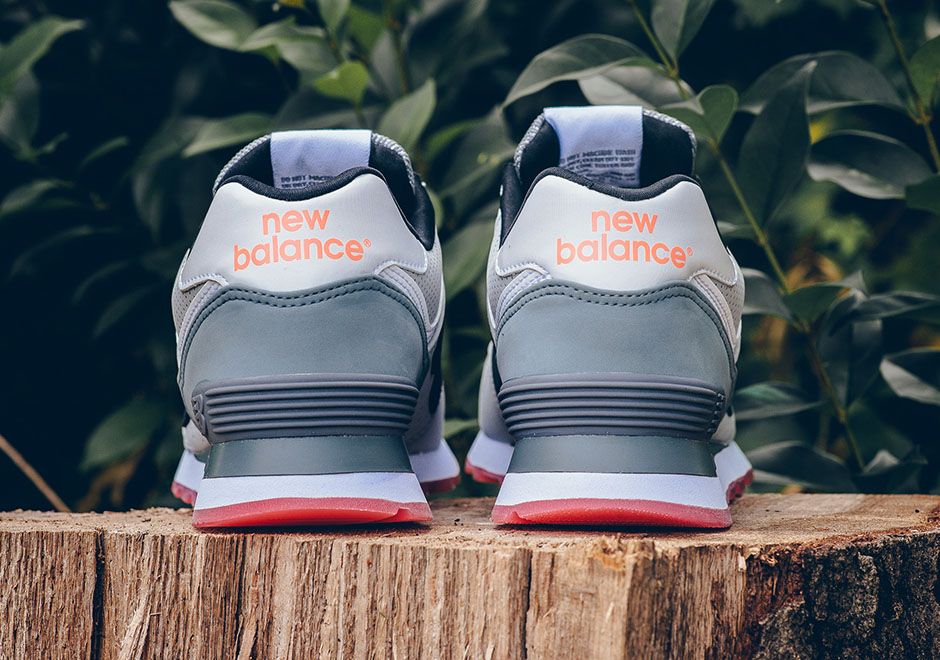 New Balance 574 State Fair Pack Grey Orange 4