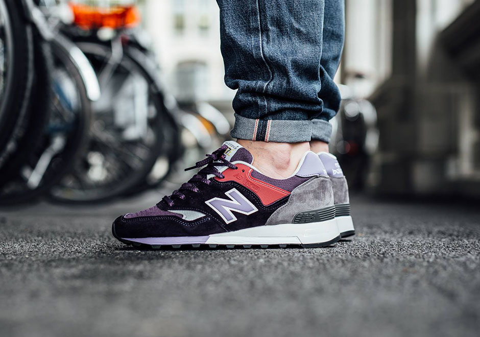 New Balance 577 Made In England Purple Red Grey 2