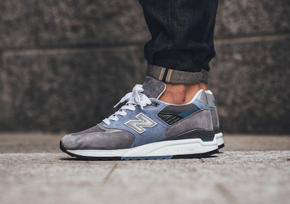 New Balance 998 Grey Light Blue 2