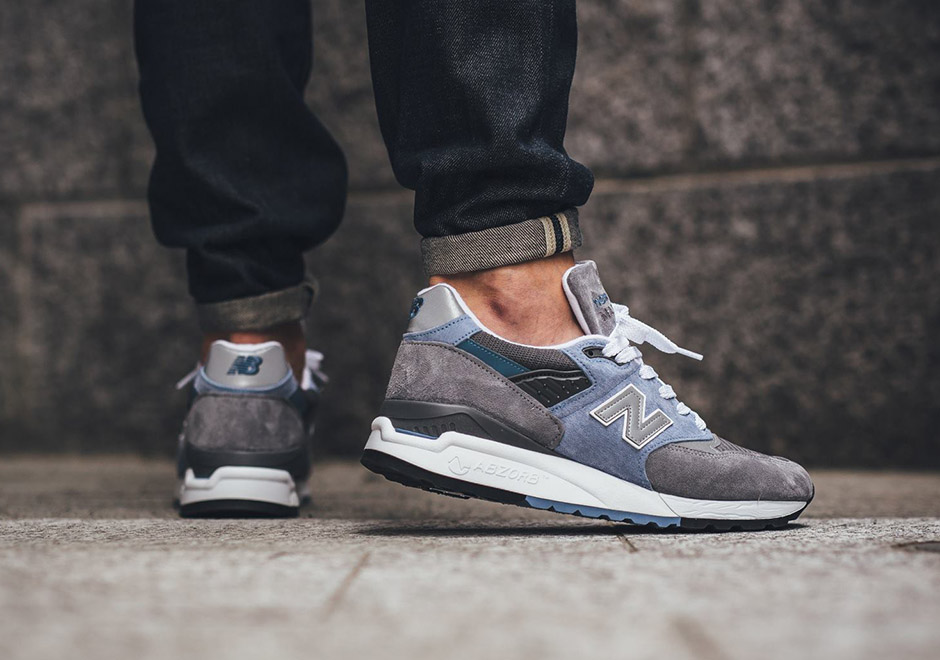 New Balance 998 Grey Light Blue 3