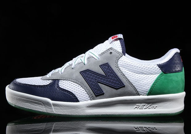 New Balance Crt300 Tournament Navy White Green 2