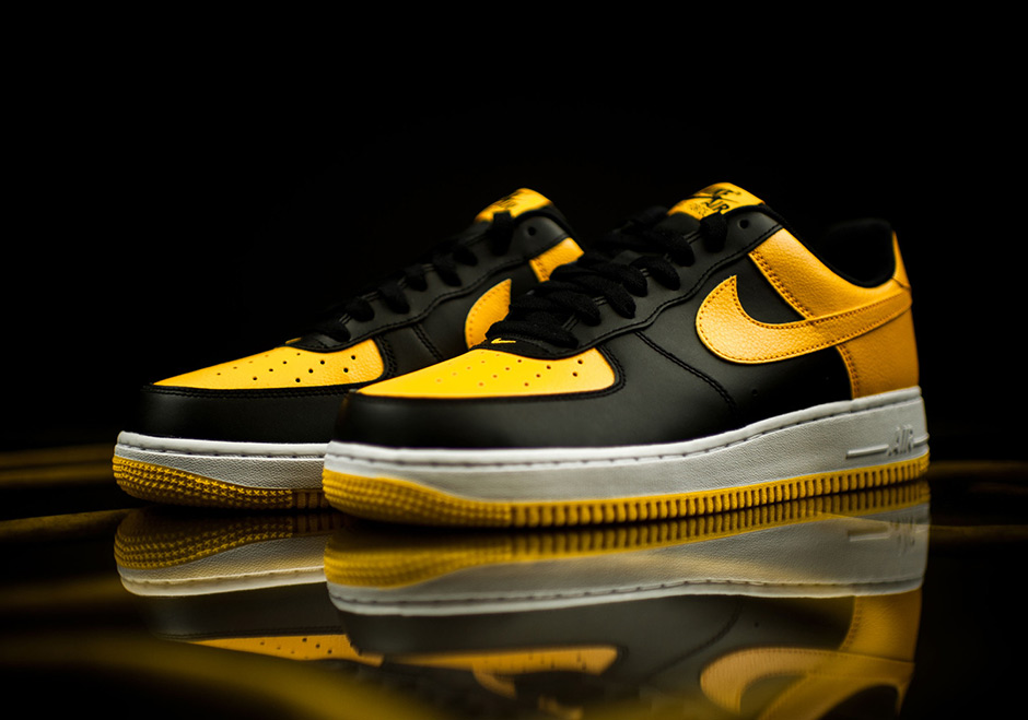 Nike Air Force 1 Black University Gold Wu Tang 1