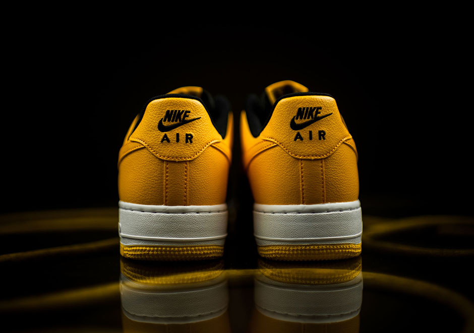 Nike Air Force 1 Black University Gold Wu Tang 4