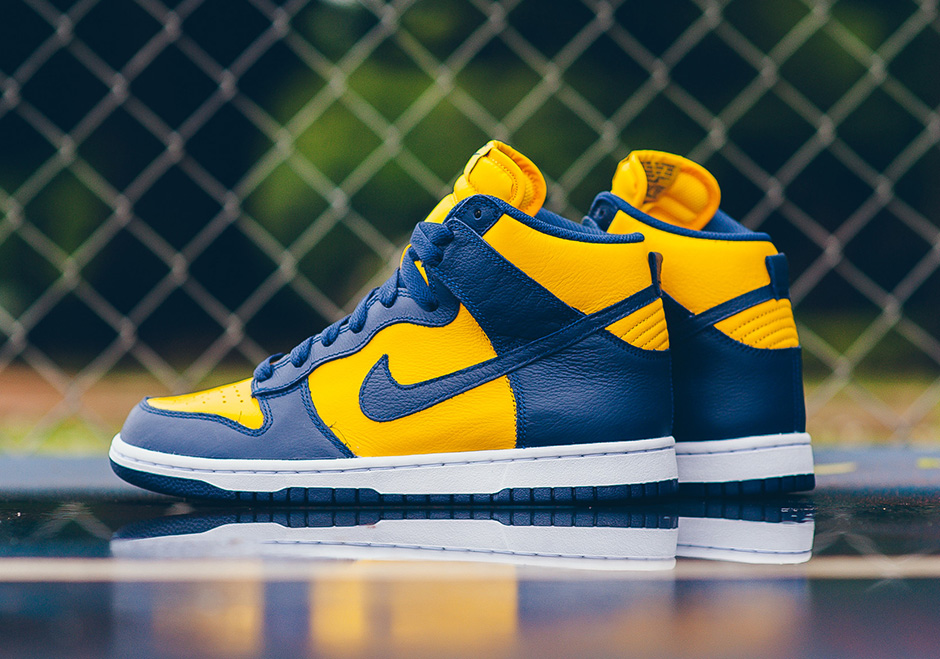 Nike Dunk High Michigan Retro Available 02