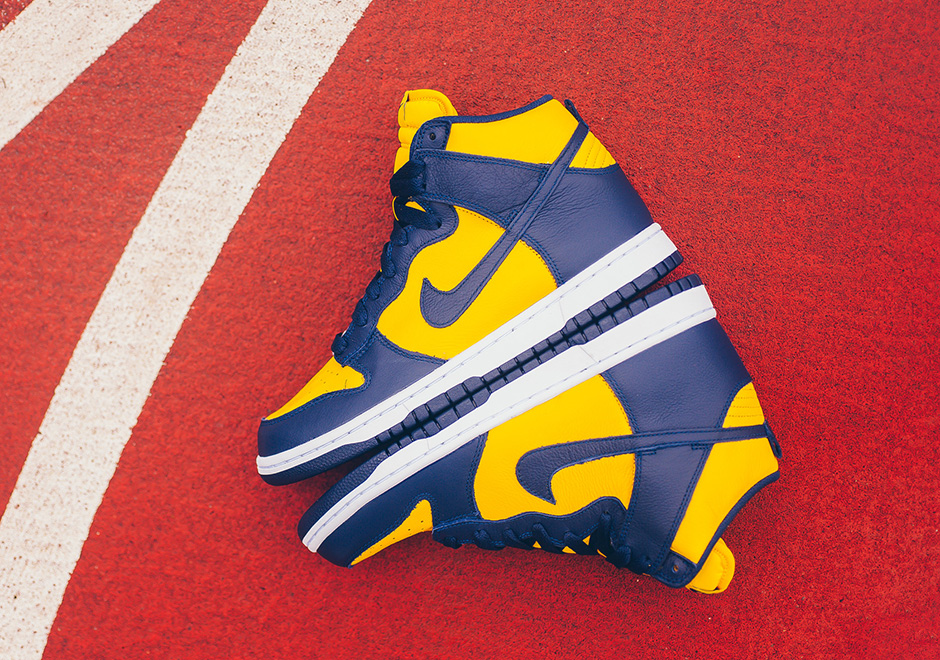 Nike Dunk High Michigan Retro Available 03